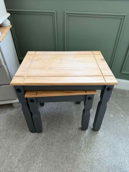 Photo of free Pair of nesting tables (TN39 Bexhill) #1
