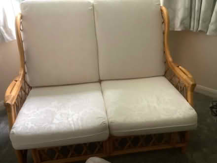 Photo of free Settee, chair and table (West End SO30) #3