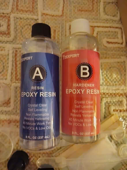Photo of free Epoxy resin art/ craft set (Hulme M15) #2