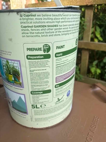 Photo of free Approx 4L of grey timberfence paint (M34 West Denton) #2