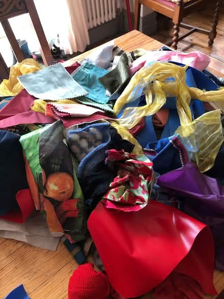 Photo of free Large bag of fabric pieces (Bournemouth BH9) #1