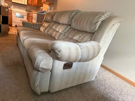 Photo of free Large 3-Seat Reclining Sofa (West Ames) #2