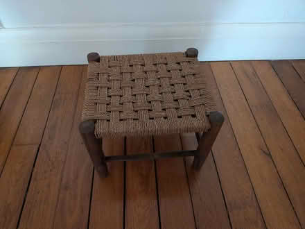 Photo of free Stool with sisal seat (Old Road OX3) #1