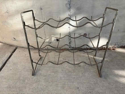 Photo of free Metal WINE RACK 12 bottle capacity (San Carlos-El Camino near Hull) #1