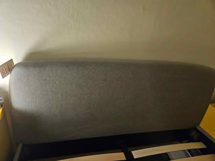 Photo of free Upholstered king size bed frame (Eh13) #1