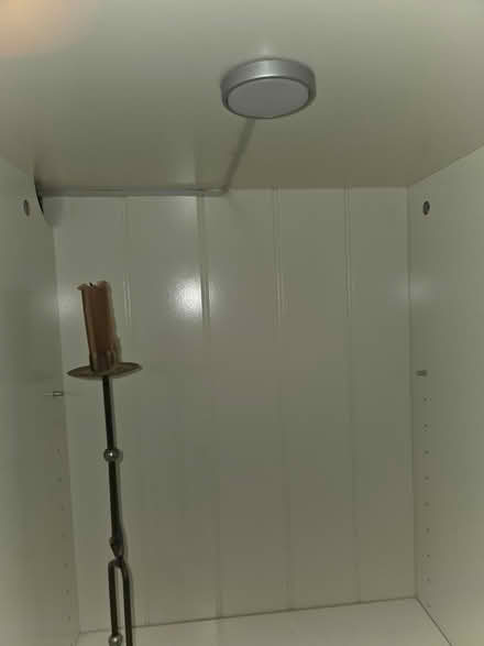 Photo of free White Wooden TV Unit wi Glass Doors (Cumbernauld G67) #4