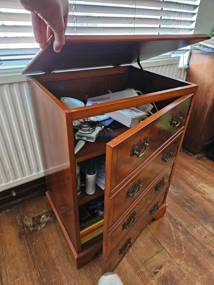 Photo of free Dark Wooden SideUunit (Hothfield TN26) #4