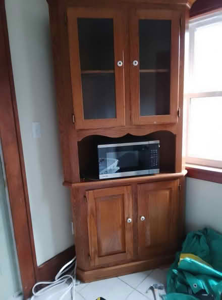 Photo of free Dining table and cabinet (Windsor west) #2