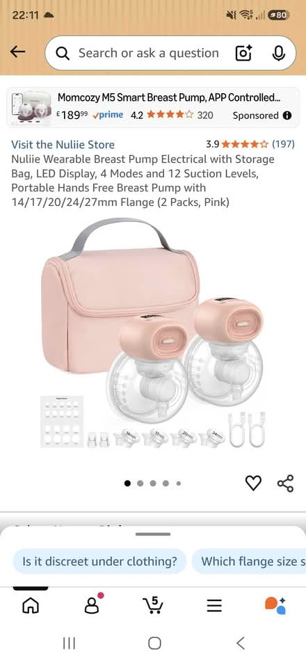 Photo of free Doible electric breast pump (Killingworth Ne12) #4