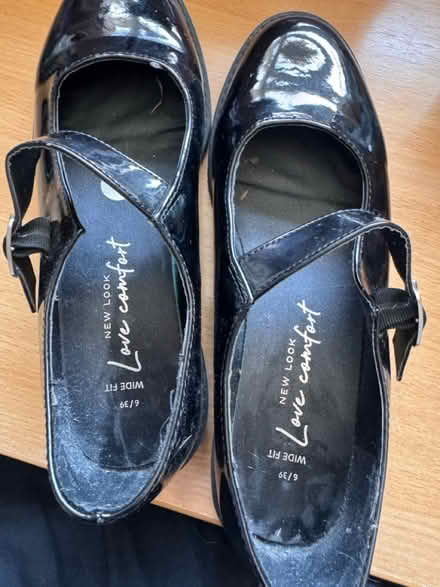 Photo of free Size 6 Patent Mary Jane Shoes (Lordswood ME5 8) #1