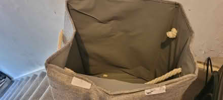 Photo of free Grey fabric laundry bin (Marsh LA1) #2