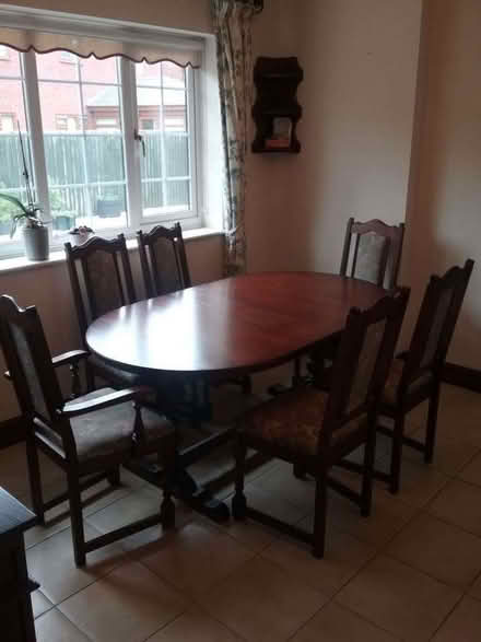 Photo of free Dining room table and chairs (Four Crosses SY22) #1