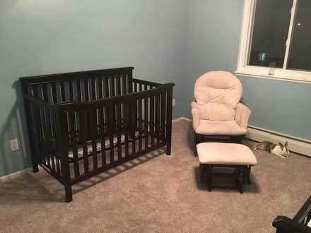 Photo of free Crib and toddler rail (West Littleton) #2