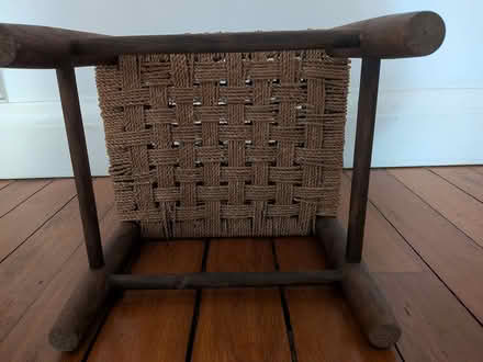 Photo of free Stool with sisal seat (Old Road OX3) #3