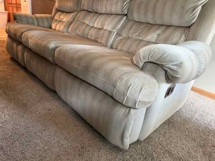 Photo of free Large 3-Seat Reclining Sofa (West Ames) #3