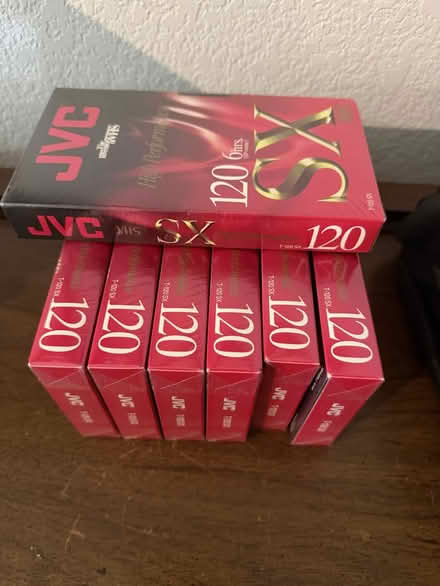 Photo of free unopened audio/video tapes (Camden parc) #4
