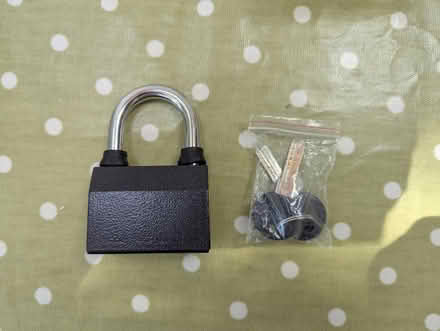 Photo of free Alarmed padlock (Oxford OX3) #2