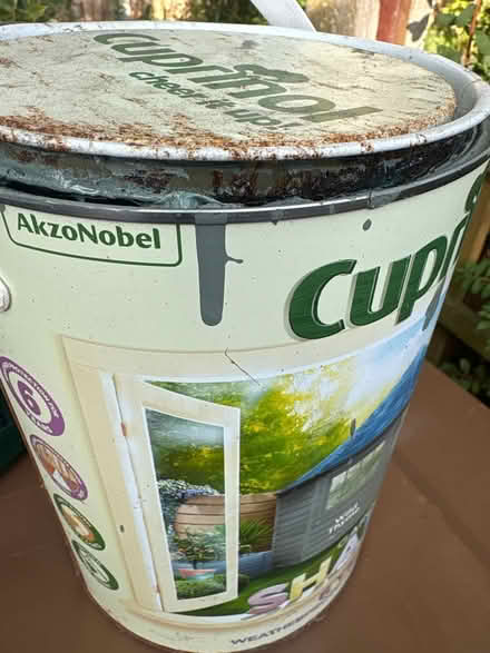Photo of free Approx 4L of grey timberfence paint (M34 West Denton) #4