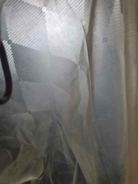 Photo of free Diamond-texture shower curtain (Dalston E8) #2