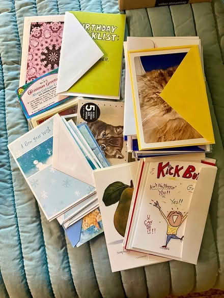 Photo of free Box of variety of greeting cards (Pittsford-Perinton) #2