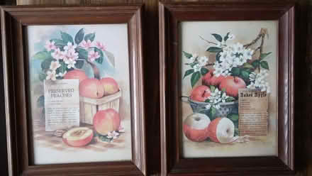 Photo of free Pair of Fruit Framed Prints (Hyde Park, near Greenfields) #1