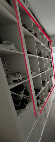 Photo of free Large IKEA Storage Shelf (180 × 183 × 40 cm) (Rainham RM13) #1