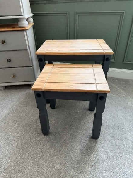 Photo of free Pair of nesting tables (TN39 Bexhill) #2
