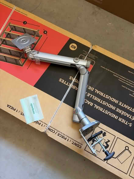 Photo of free Vesa monitor arm (Pollard Rd & More Ave) #1