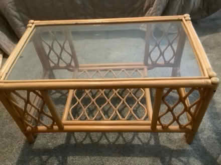 Photo of free Settee, chair and table (West End SO30) #1