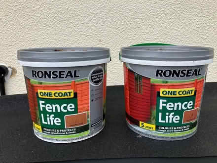 Photo of free 2 cans Ronseal Fence Life (Exwick EX4 2) #3