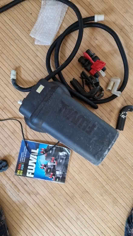 Photo of free Aquarium with hood plus job lot of aquarium equipment (Wallingford OX10) #3