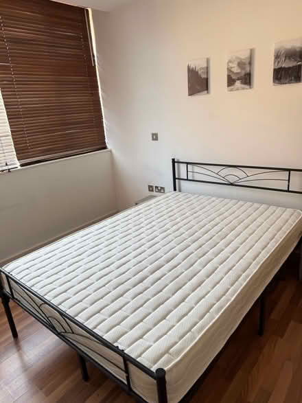 Photo of free Double Bed Frame and Mattress (LE1) #1