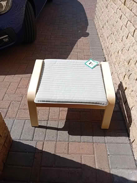 Photo of free 2 footstools for ikea poang chairs (Penrith) #1