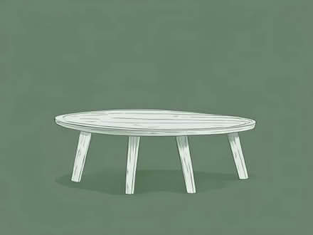 Photo of Small wooden table (Bolney RH17) #1
