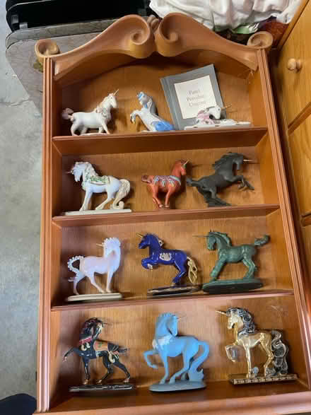 Photo of free Franklin mint unicorns (Ponderosa park neighborhood) #1