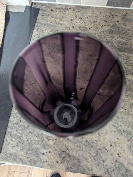 Photo of free Purple stripe hand blown vase (Grangeway area NN10) #4