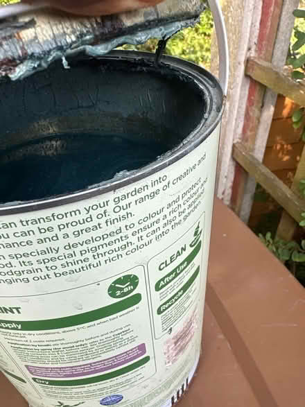 Photo of free Approx 4L of grey timberfence paint (M34 West Denton) #3