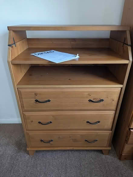 Photo of free IKEA Diktad drawer/changing unit (London E11) #1