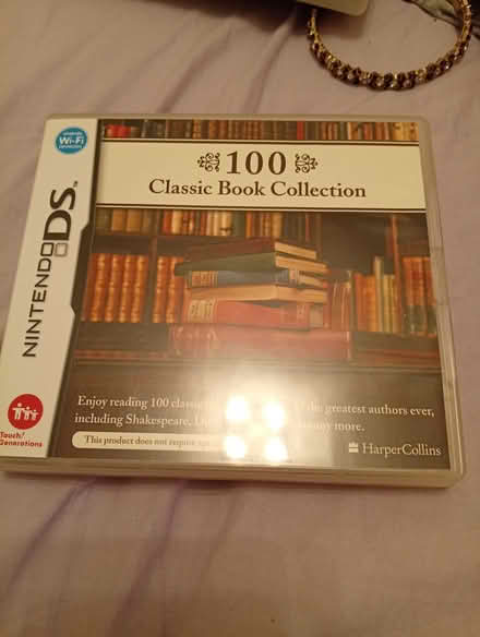 Photo of free 100 classic book collection for Nintendo DS (Fords Farm RG30) #2