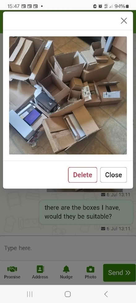 Photo of free Small boxes (Hailsham BN27) #1
