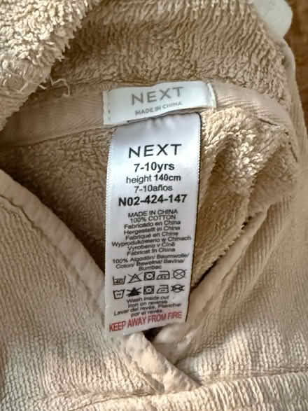Photo of free Age 7-10 hooded towel (Winchester SO22) #2