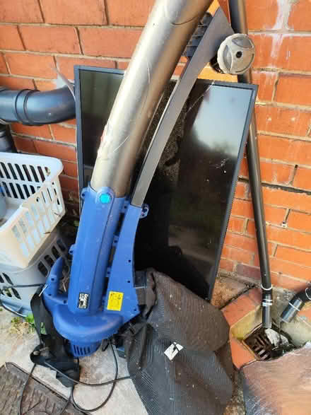 Photo of free Leaf blower and TV (Wolstanton ST5) #2