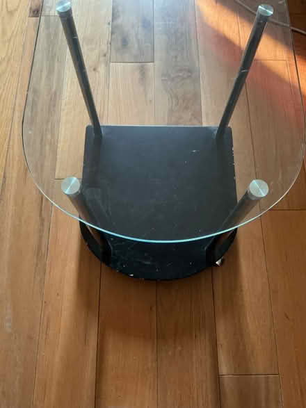 Photo of free Glass Topped Occasional Table (Weston Rhyn SY10) #1