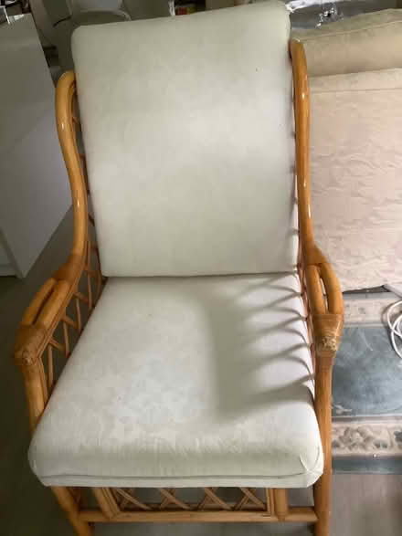 Photo of free Settee, chair and table (West End SO30) #2