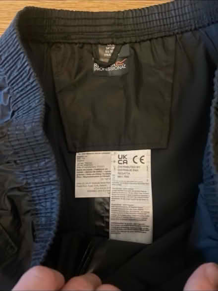 Photo of free Regatta Waterproof Trousers (Cheshunt En8) #3