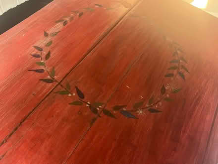 Photo of free Handpainted Haitian writing desk (Chevy Chase DC) #2