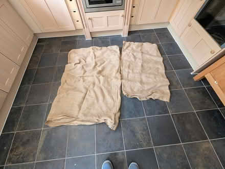 Photo of free Two V Good Condition Hessian Sacks (Leatherhead) #1