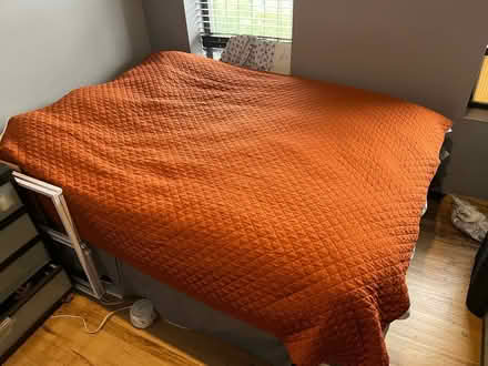 Photo of free Queen quilted bedspread (East Village) #1