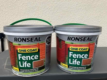 Photo of free 2 cans Ronseal Fence Life (Exwick EX4 2) #1