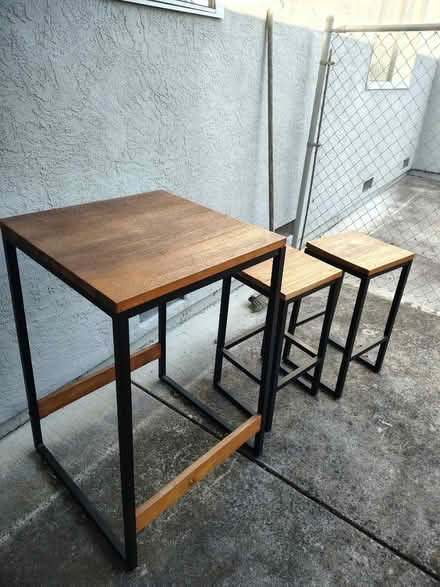 Photo of free Bistro set for indoor or outdoor (Cupertino City Hall) #1